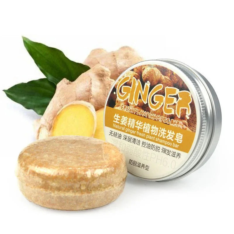 Ginger Skin Care Combo: Shampoo, Conditioner, Oil & Soap - Zentelle Beauty
