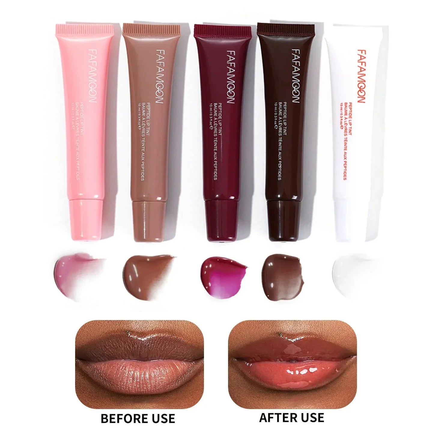 Waterproof Tea Red Lip Gloss - Long Lasting Korean Makeup - Zentelle Beauty