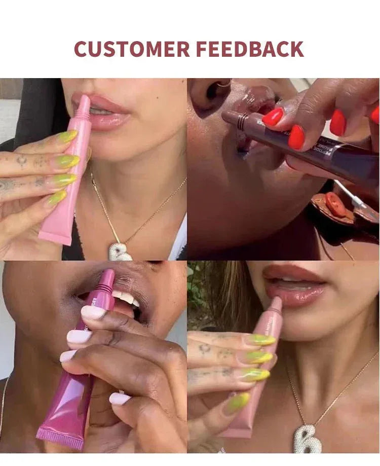 Waterproof Tea Red Lip Gloss - Long Lasting Korean Makeup - Zentelle Beauty