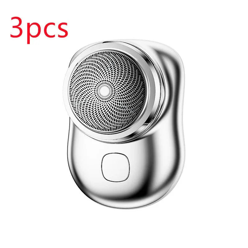 Mini Cordless Electric USB Shaver for Men - Wet/Dry, Painless & Portable - Zentelle Beauty