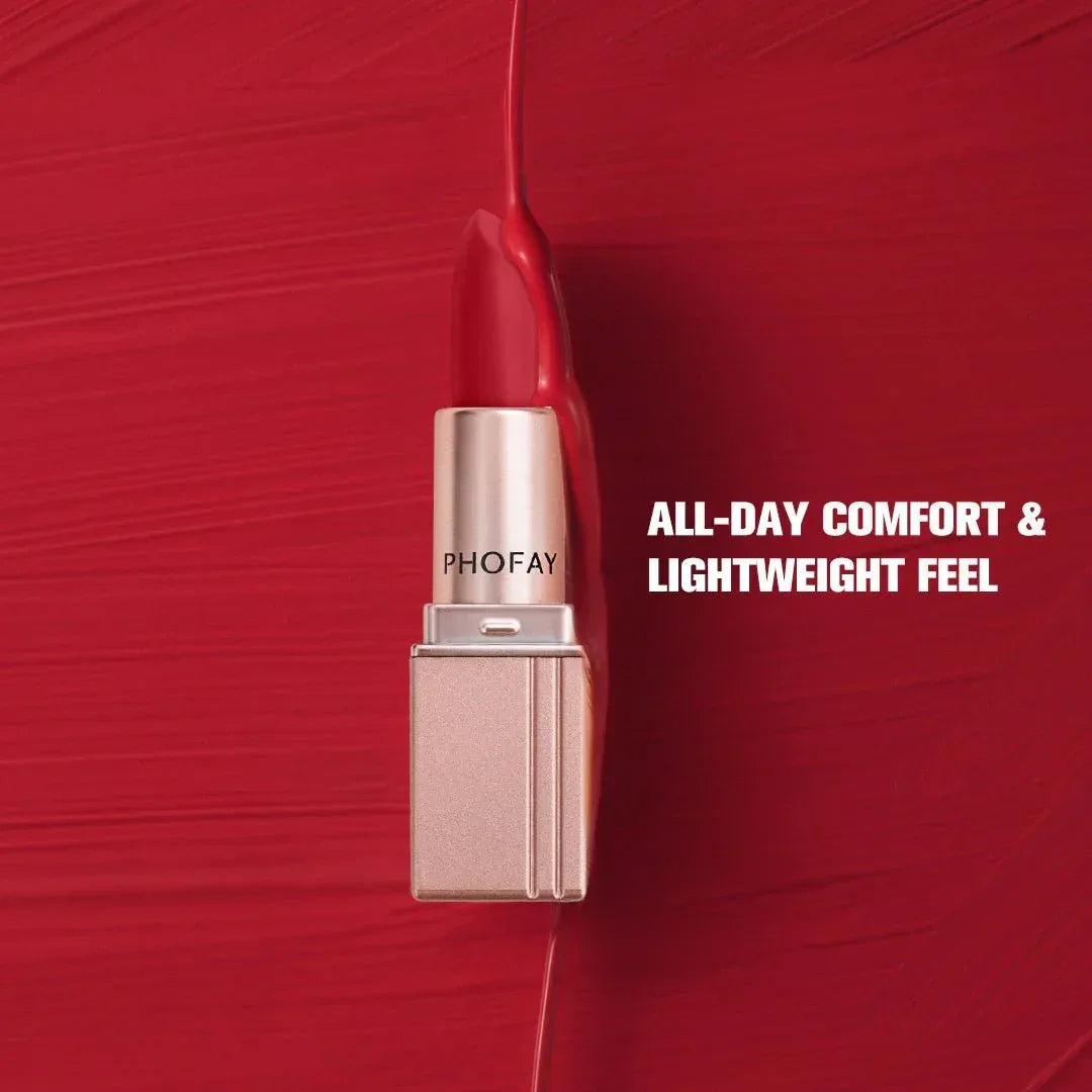 PHOFAY Matte Lipstick: Luxe Lips All Day - Zentelle Beauty