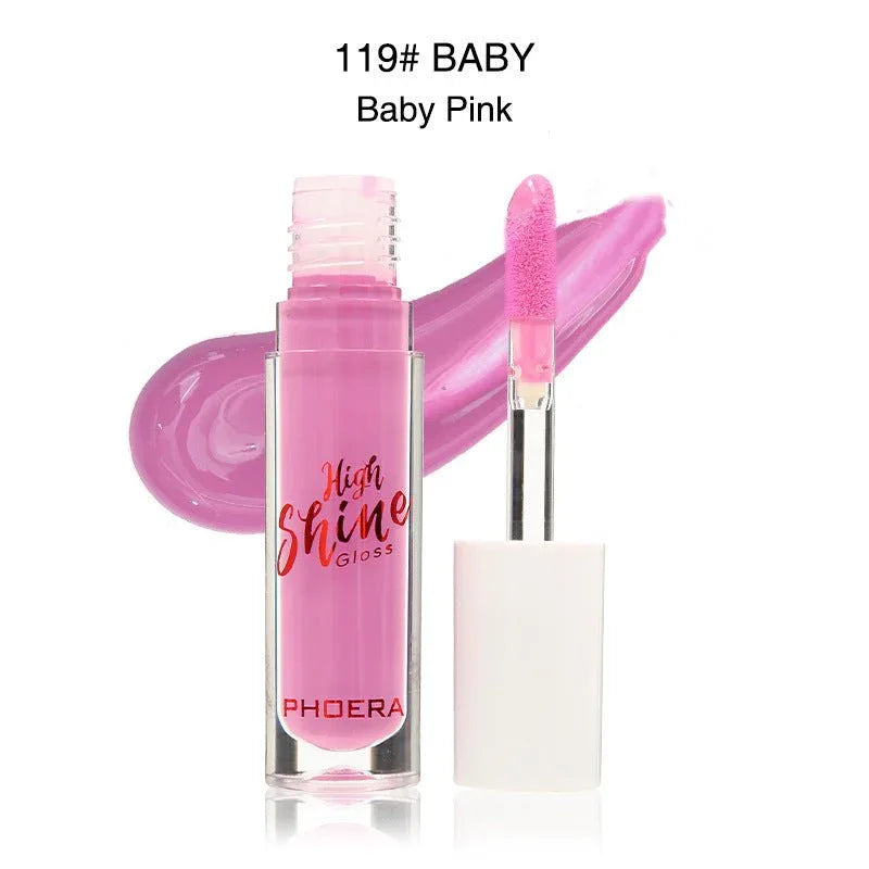 Crystal Water Wave Lip Gloss - Long Lasting Moisturizing Lip Glaze - Zentelle Beauty