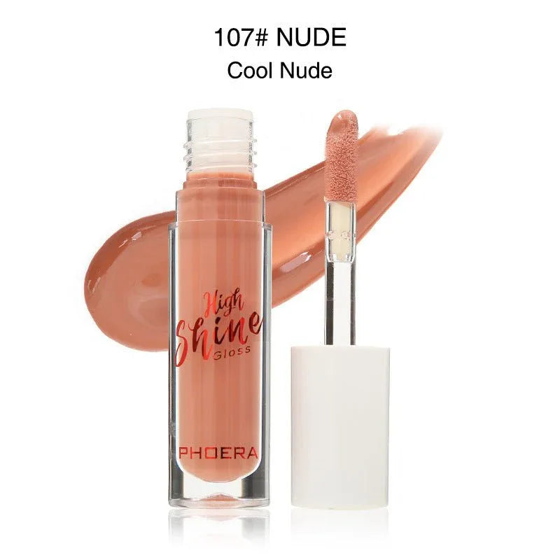 Crystal Water Wave Lip Gloss - Long Lasting Moisturizing Lip Glaze - Zentelle Beauty