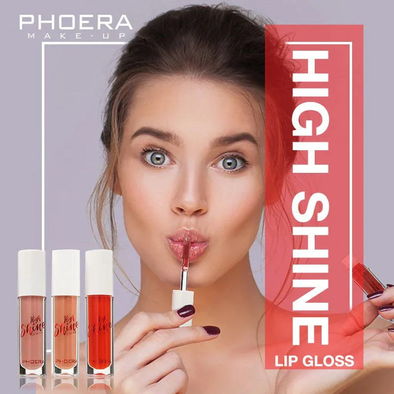 Crystal Water Wave Lip Gloss - Long Lasting Moisturizing Lip Glaze - Zentelle Beauty