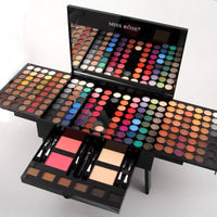 180 Colors Eyes Shadow Blush Set Personalized Piano - shaped Makeup Palette Box - Zentelle Beauty