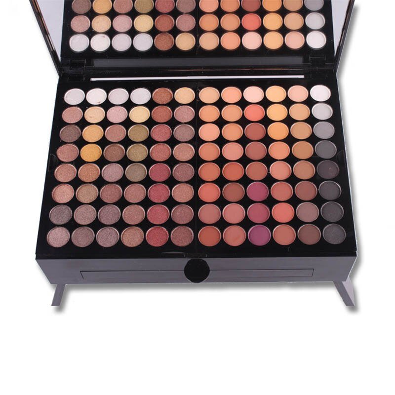 180 Colors Eyes Shadow Blush Set Personalized Piano - shaped Makeup Palette Box - Zentelle Beauty