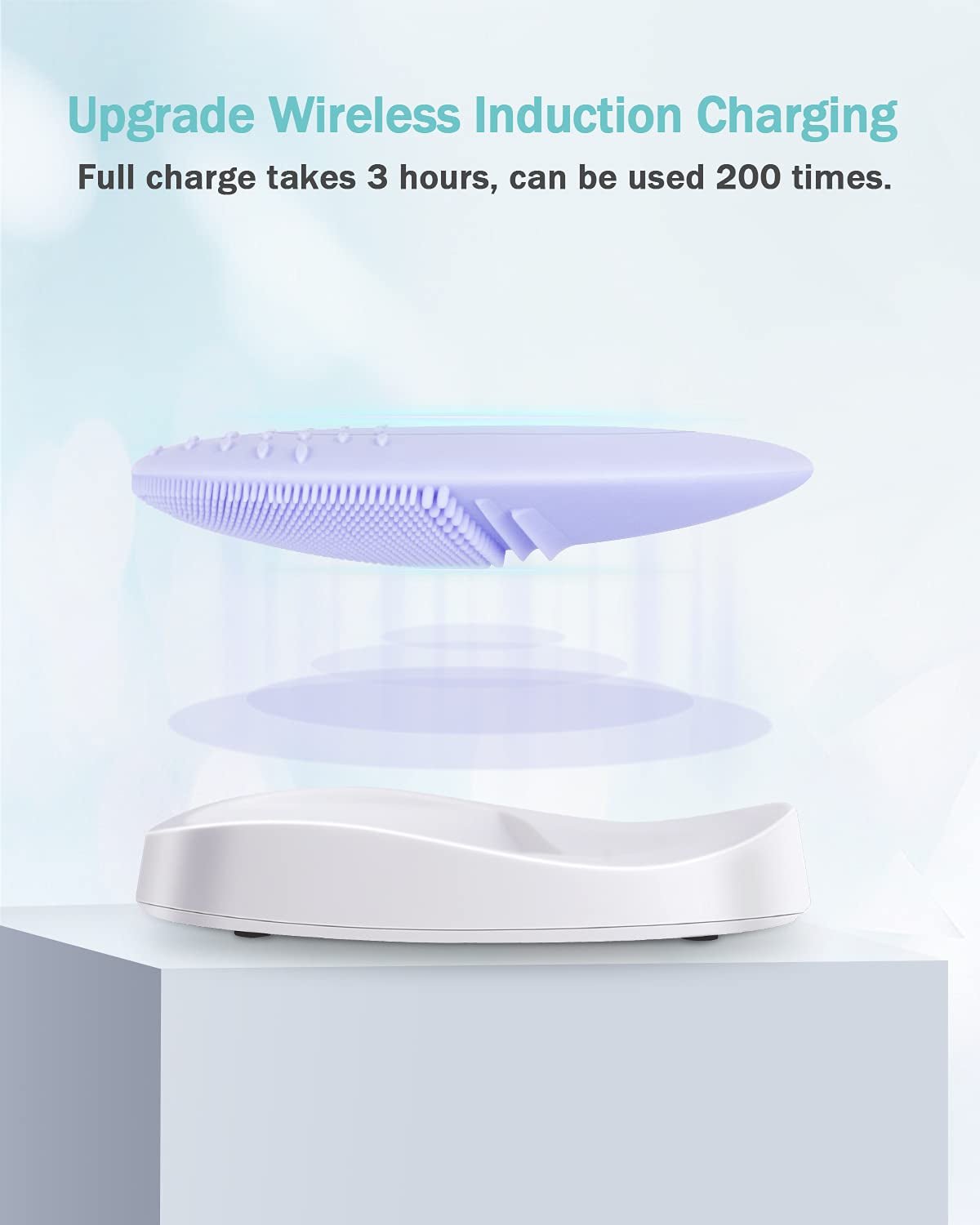 303 Facial Cleansing Brush Violet Bundled Hair Steamer - Zentelle Beauty