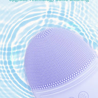303 Facial Cleansing Brush Violet Bundled Hair Steamer - Zentelle Beauty