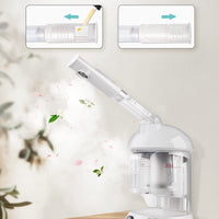 303 Facial Cleansing Brush Violet Bundled Hair Steamer - Zentelle Beauty