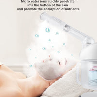 303 Facial Cleansing Brush Violet Bundled Hair Steamer - Zentelle Beauty