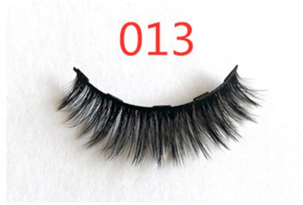 A Pair Of False Eyelashes With Magnets In Fashion - Zentelle Beauty