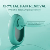 CJEER Upgraded Crystal Hair Removal Magic Crystal Hair Eraser For Women And Men Physical Exfoliating Tool Painless Hair Eraser Removal Tool For Legs Back Arms - Zentelle Beauty