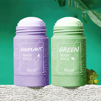 Cleansing Green Tea Mask Clay Stick Oil Control Anti - Acne Whitening Seaweed Mask Skin Care - Zentelle Beauty