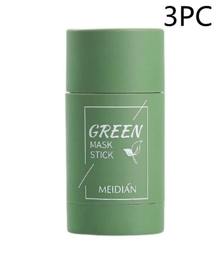Cleansing Green Tea Mask Clay Stick Oil Control Anti - Acne Whitening Seaweed Mask Skin Care - Zentelle Beauty