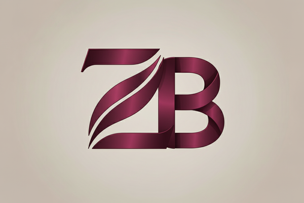Dark Pink Zentelle Beauty Logo