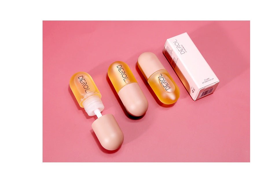 Day Night Instant Volume Lip Plumper Oil Clear Lasting Nourishing Repairing Reduce Lip Fine Line Care Lip Beauty Cosmetic - Zentelle Beauty