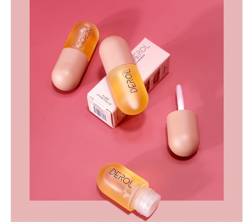Day Night Instant Volume Lip Plumper Oil Clear Lasting Nourishing Repairing Reduce Lip Fine Line Care Lip Beauty Cosmetic - Zentelle Beauty