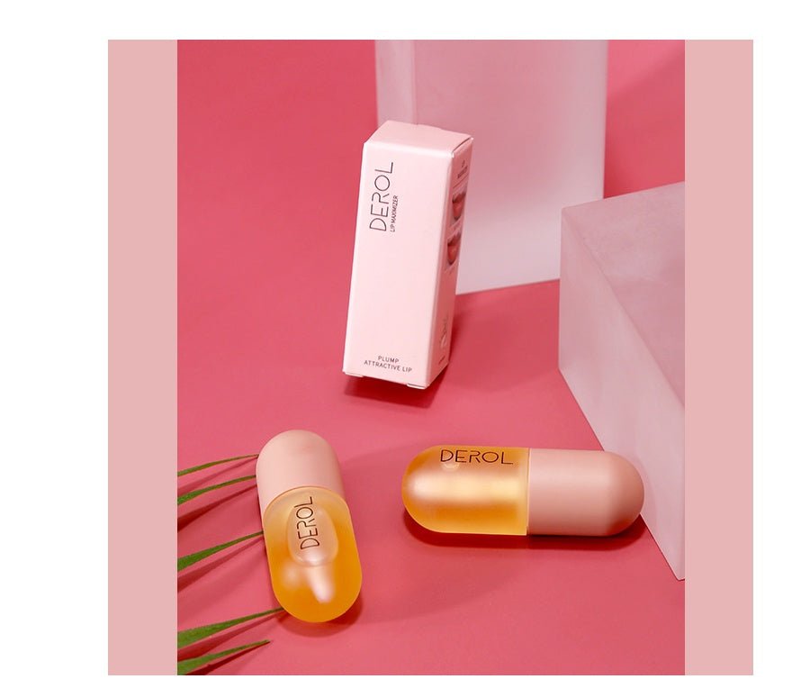 Day Night Instant Volume Lip Plumper Oil Clear Lasting Nourishing Repairing Reduce Lip Fine Line Care Lip Beauty Cosmetic - Zentelle Beauty