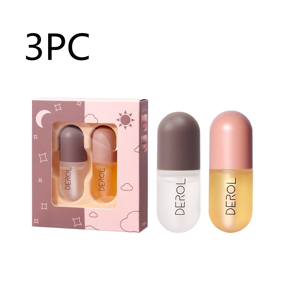 Day Night Instant Volume Lip Plumper Oil Clear Lasting Nourishing Repairing Reduce Lip Fine Line Care Lip Beauty Cosmetic - Zentelle Beauty