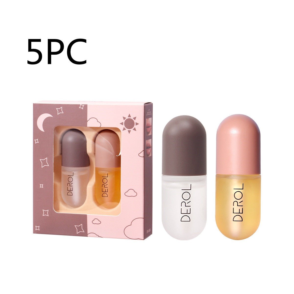 Day Night Instant Volume Lip Plumper Oil Clear Lasting Nourishing Repairing Reduce Lip Fine Line Care Lip Beauty Cosmetic - Zentelle Beauty