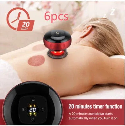 Electric Cupping Massager Set for Cellulite Therapy & Fat Burning - Zentelle Beauty