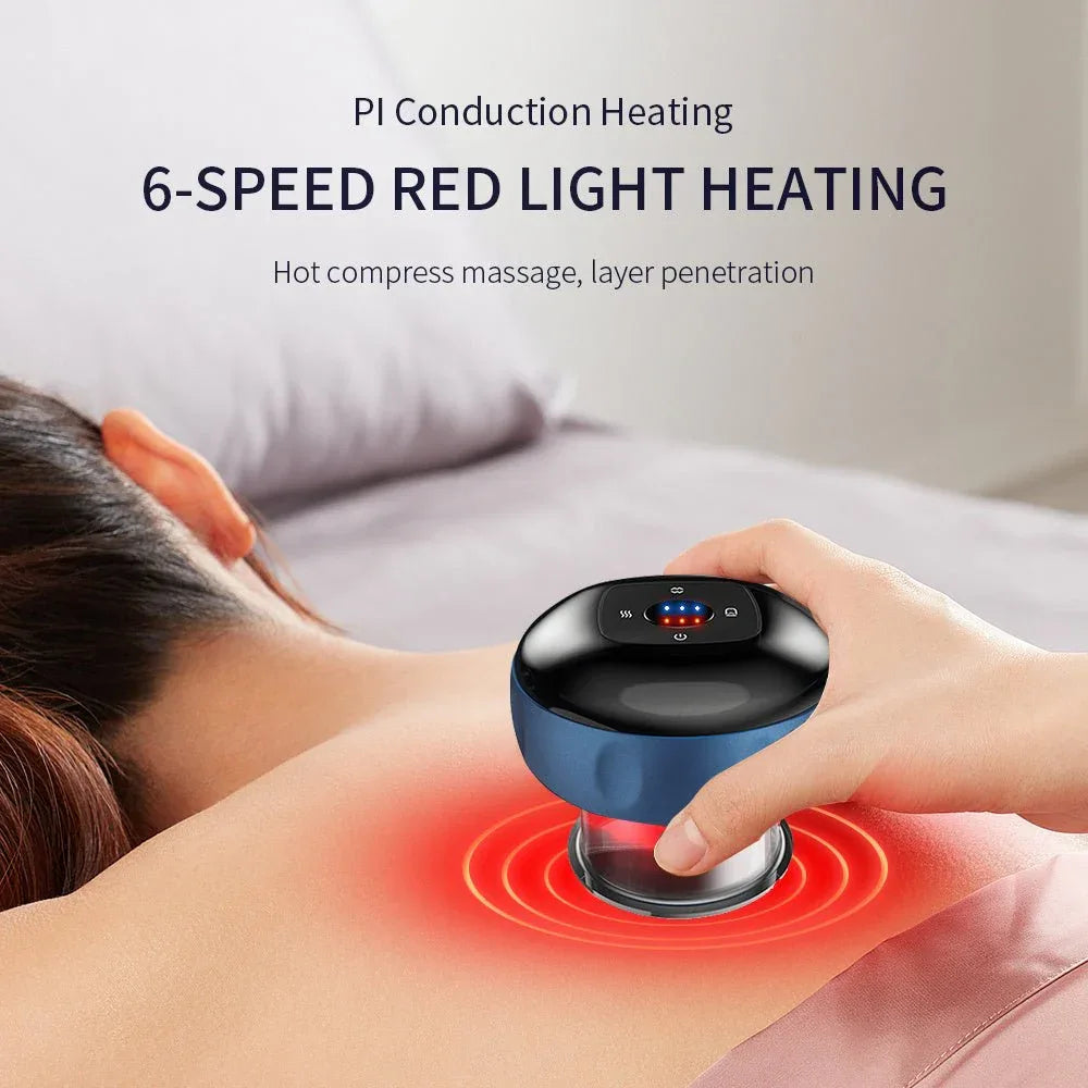 Electric Cupping Massager Set for Cellulite Therapy & Fat Burning - Zentelle Beauty