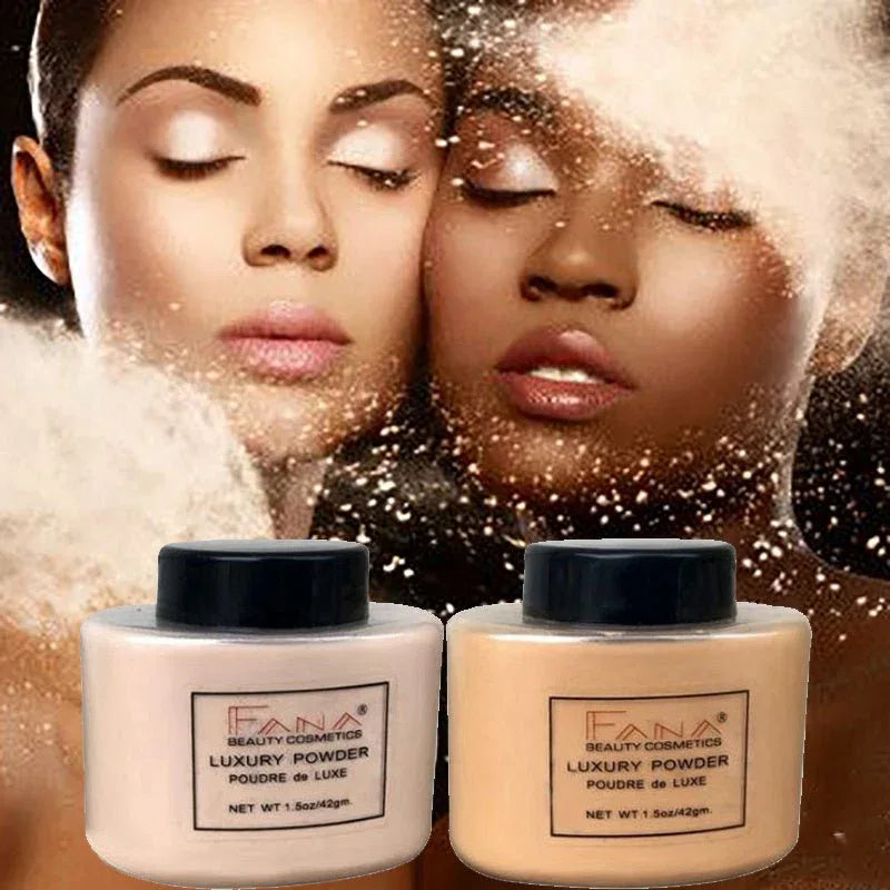Oil Control Matte Foundation Powder - Banana Translucent Makeup Base