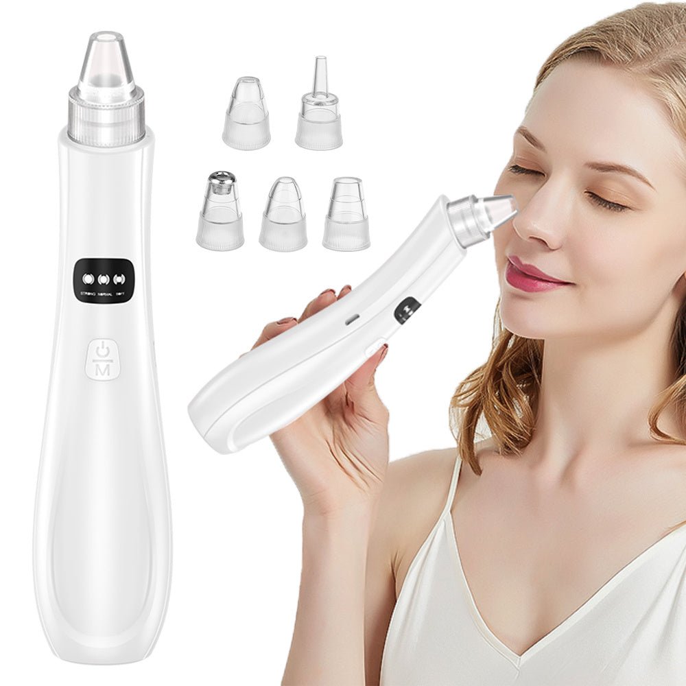 Blackhead Vacuum Extractor Machine - Facial Acne Cleaner - Zentelle Beauty
