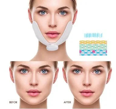 EMS Facial Muscle Stimulator for Contoured Face Lift & Fat Removal - Zentelle Beauty