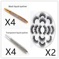False Eyelashes Self-adhesive Eyeliner Multicolor - Zentelle Beauty