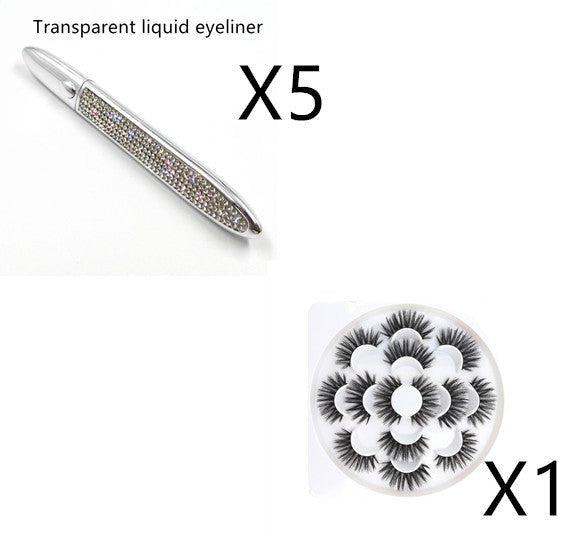 False Eyelashes Self - adhesive Eyeliner Multicolor - Zentelle Beauty