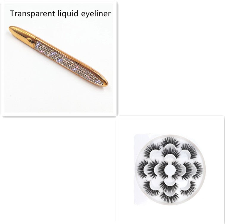 False Eyelashes Self - adhesive Eyeliner Multicolor - Zentelle Beauty