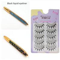 False Eyelashes Self-adhesive Eyeliner Multicolor - Zentelle Beauty