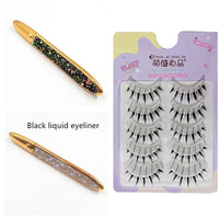 False Eyelashes Self-adhesive Eyeliner Multicolor - Zentelle Beauty