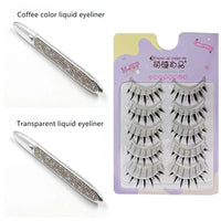 False Eyelashes Self-adhesive Eyeliner Multicolor - Zentelle Beauty