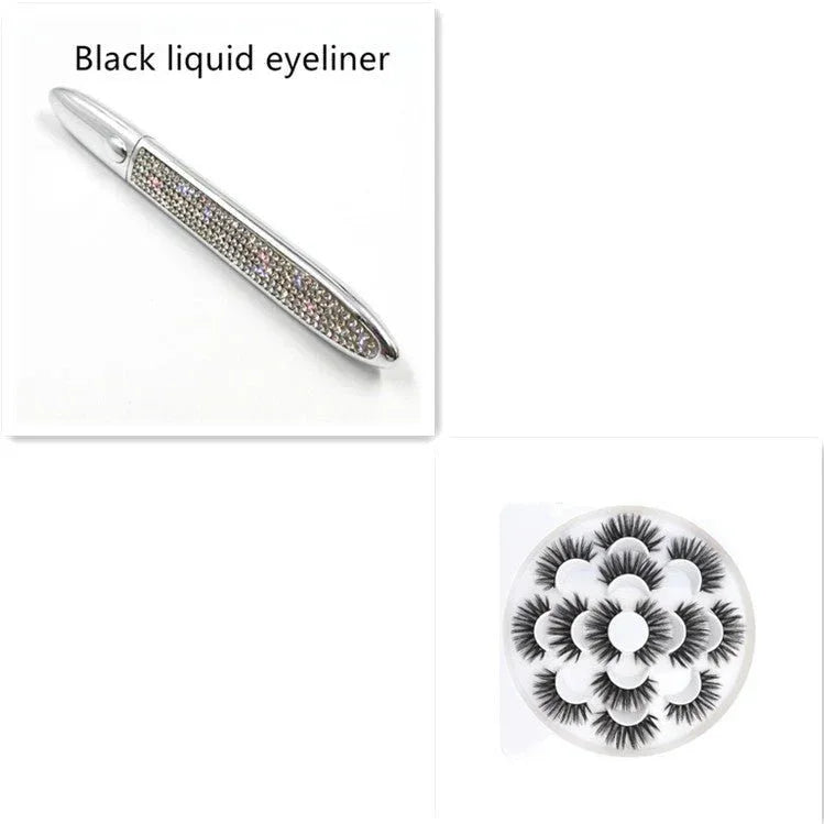 False Eyelashes Self-adhesive Eyeliner Multicolor - Zentelle Beauty