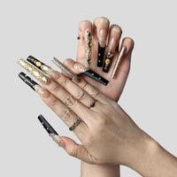 Eco-Friendly Acrylic Nails Set - Durable & Chip Resistant - Long Lasting Press-On Nails - Zentelle Beauty