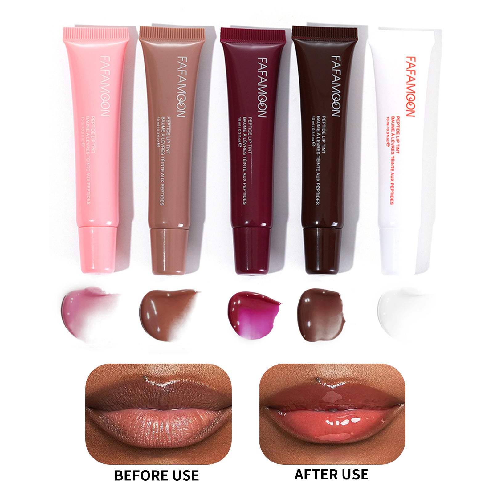 Waterproof Tea Red Lip Gloss - Long Lasting Korean Makeup - Zentelle Beauty