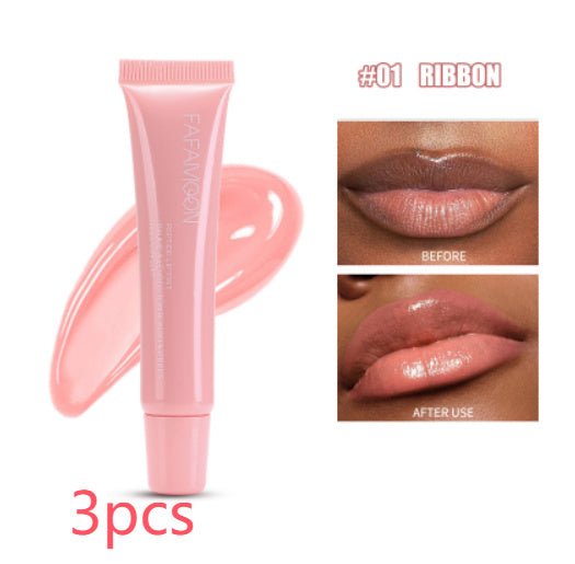 Waterproof Tea Red Lip Gloss - Long Lasting Korean Makeup - Zentelle Beauty