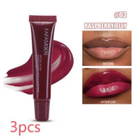 Waterproof Tea Red Lip Gloss - Long Lasting Korean Makeup - Zentelle Beauty