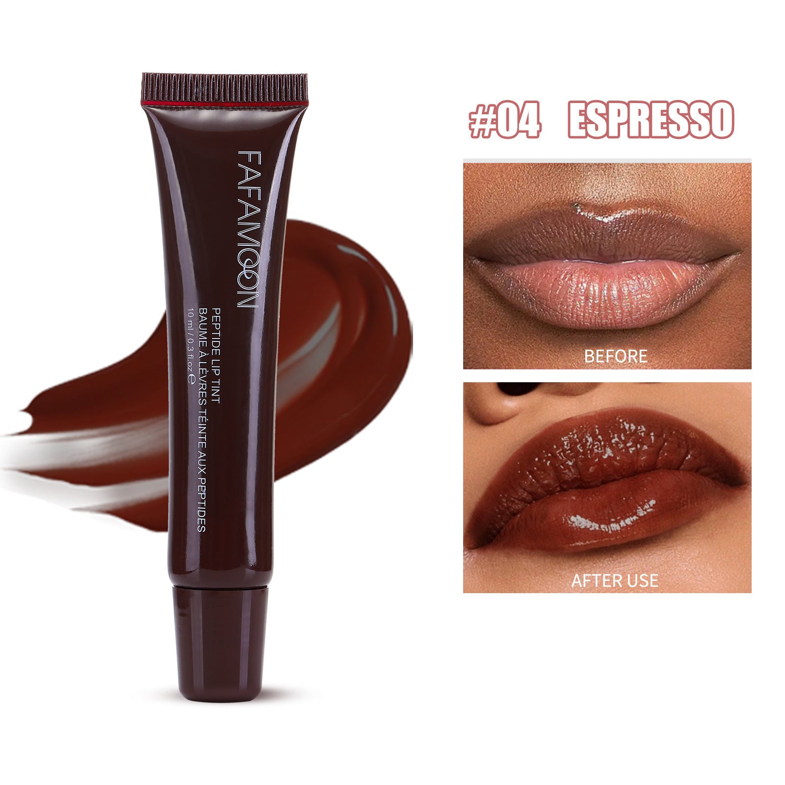 Waterproof Tea Red Lip Gloss - Long Lasting Korean Makeup - Zentelle Beauty