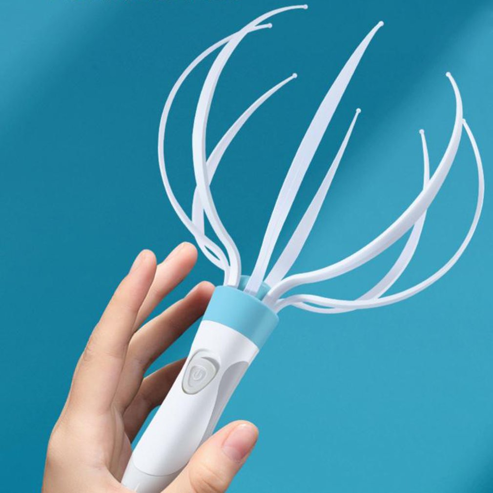 Head Massager Scalp Vibration Massage Eight Claw Electric Household Massager Head Masager Body Care - Zentelle Beauty
