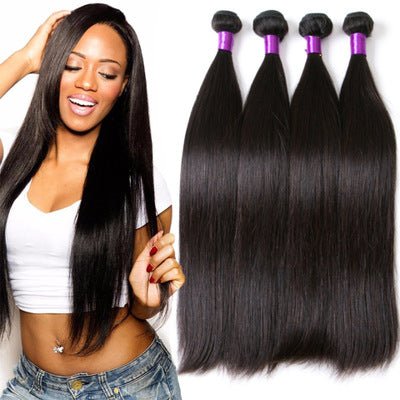 Human hair straight hair Brazilin human straight hair Brazil hot sale natural color - Zentelle Beauty
