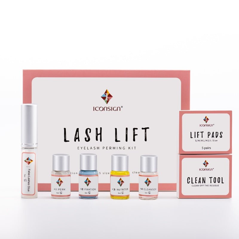 ICONSIGN Lash Lift Kit Lash Lifiting Eyelash Perming Kit Lash Curling Enhancer Eyes Makeup Tools - Zentelle Beauty