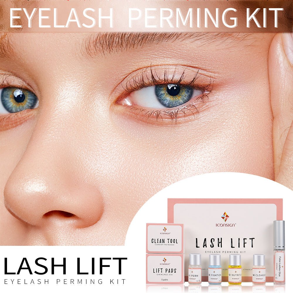 ICONSIGN Lash Lift Kit Lash Lifiting Eyelash Perming Kit Lash Curling Enhancer Eyes Makeup Tools - Zentelle Beauty