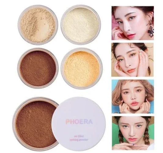 Loose Face Powder Translucent Smooth Setting Foundation Makeup - Zentelle Beauty