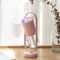 Magic Shadow USB Air Humidifier For Home With Projection Night Lights Ultrasonic Car Mist Maker Mini Office Air Purifier - Zentelle Beauty