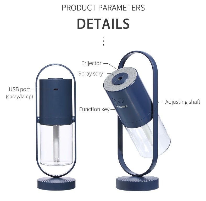 Cutting-edge Polymer Mist Air Humidifier - Silent Operation - Zentelle Beauty