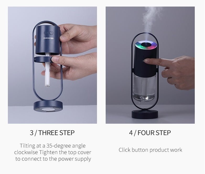 Cutting-edge Polymer Mist Air Humidifier - Silent Operation - Zentelle Beauty