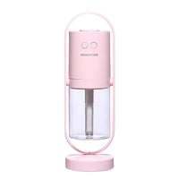 Magic Shadow USB Air Humidifier For Home With Projection Night Lights Ultrasonic Car Mist Maker Mini Office Air Purifier - Zentelle Beauty